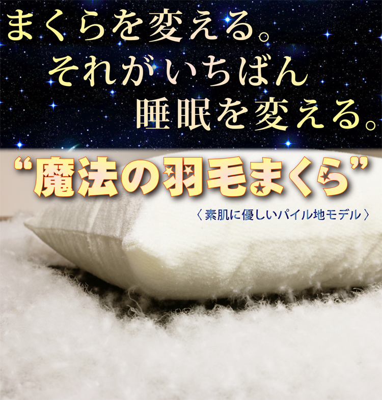枕を変える。それが一番睡眠を変える。