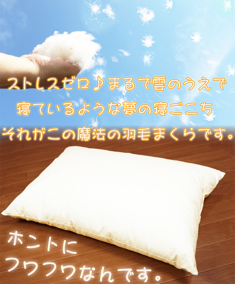 超柔らかな寝心地の枕です。