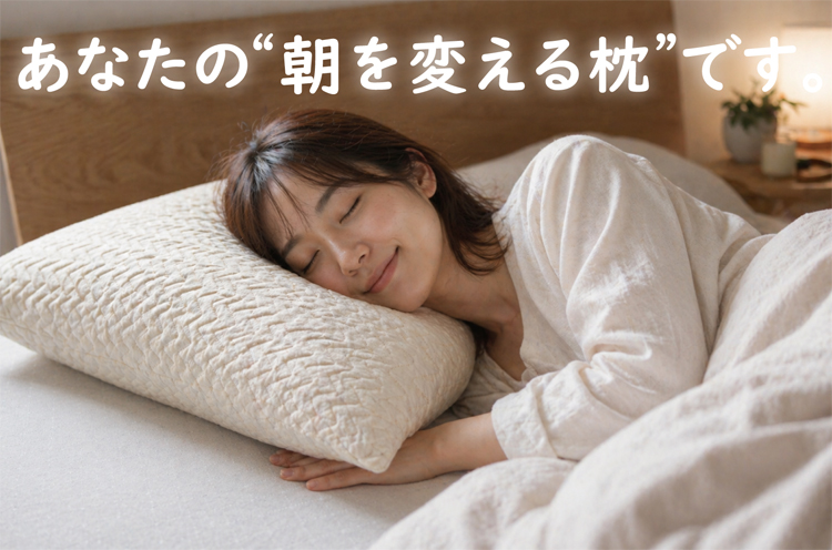 この魔法の羽毛枕は、あなたの朝を変える枕です。