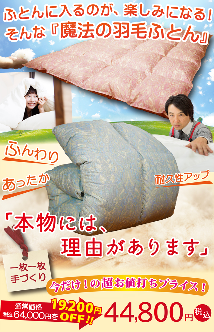羽毛掛け布団シングルサイズグースダウン93％